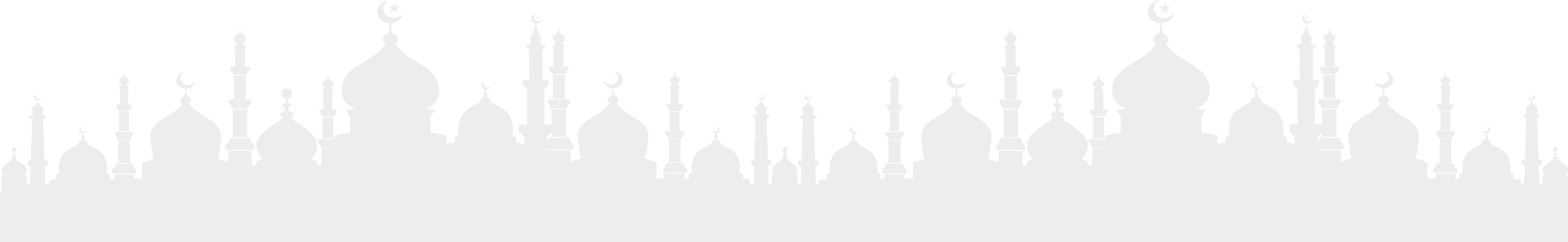 Mosque silhouette